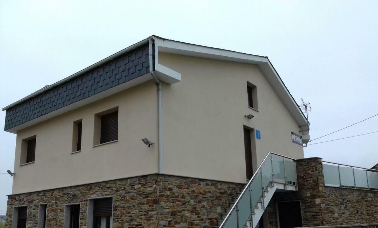 Pension Las Catedrales Hotel รีบาเดโอ ภายนอก รูปภาพ